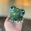 Hand-Painted Jumbo Keepsake Pet- Frog