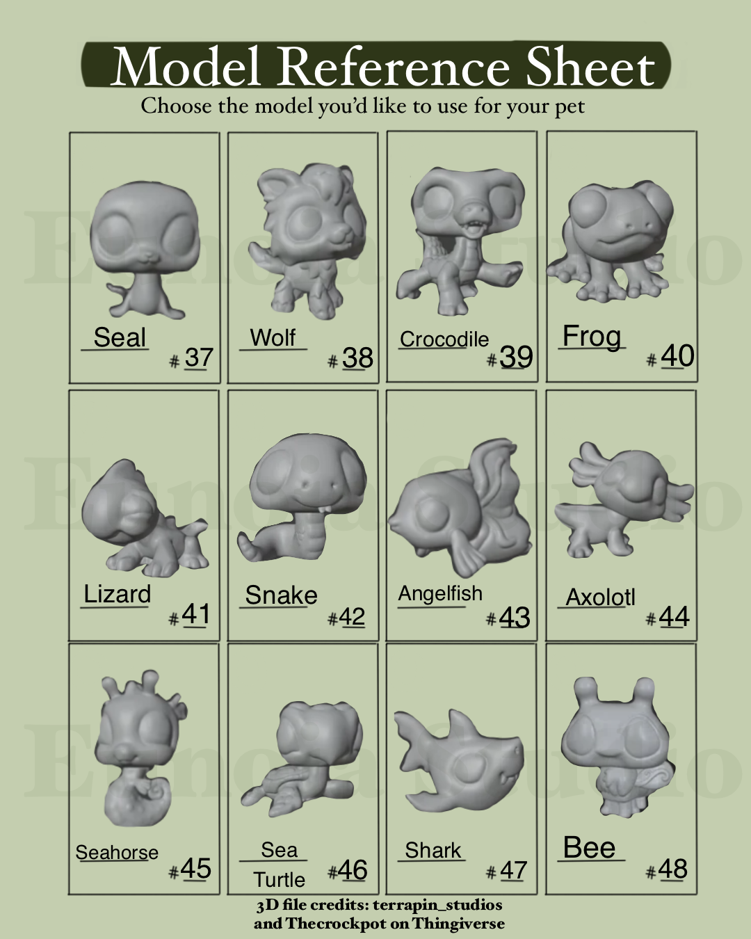 Custom Jumbo Keepsake Pet