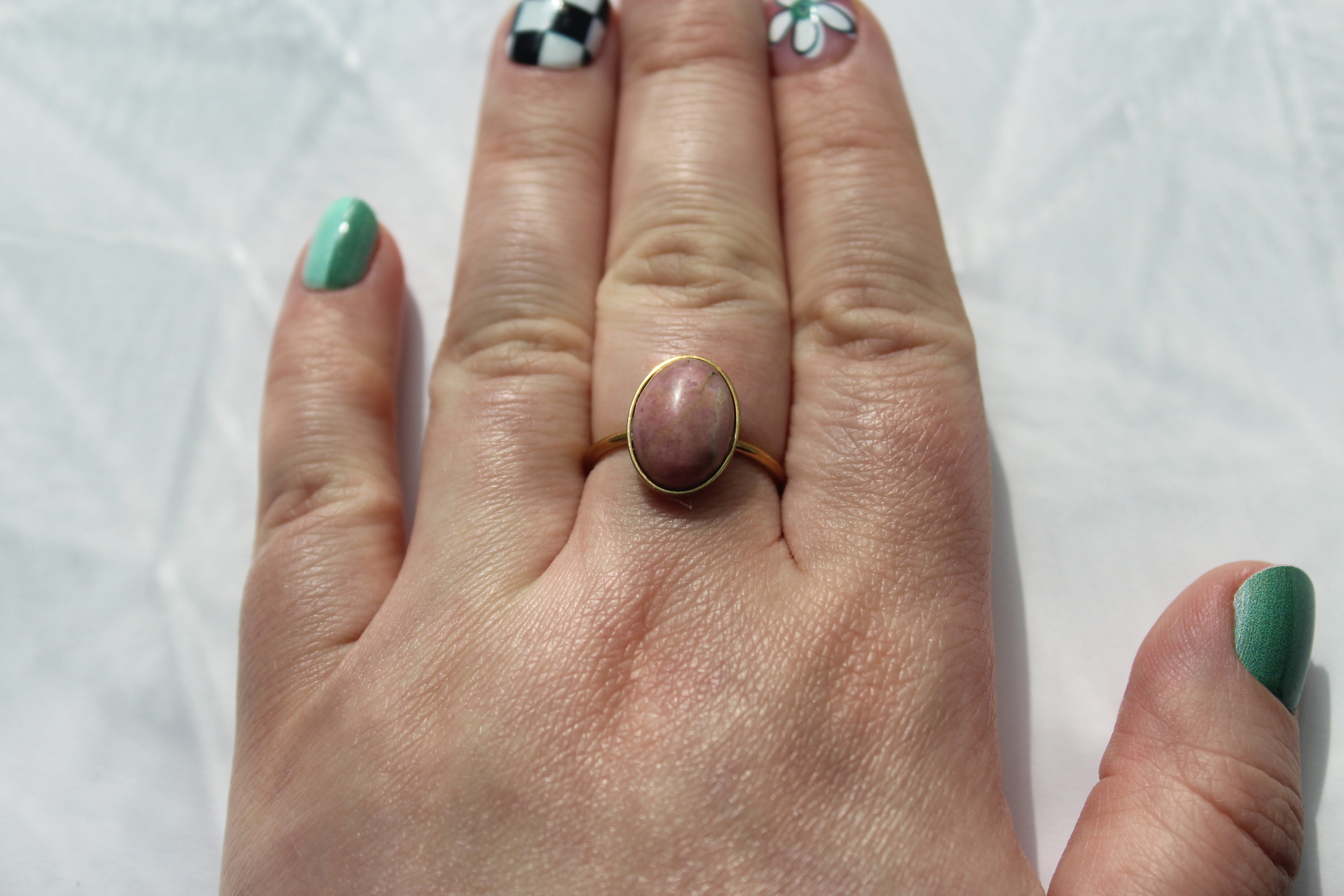 Secret Gate Oval Ring