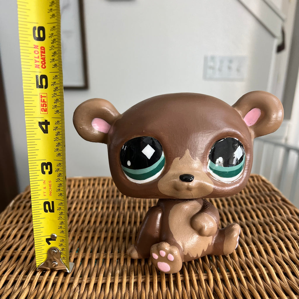 Hand-Painted Jumbo Keepsake Pet- Bear