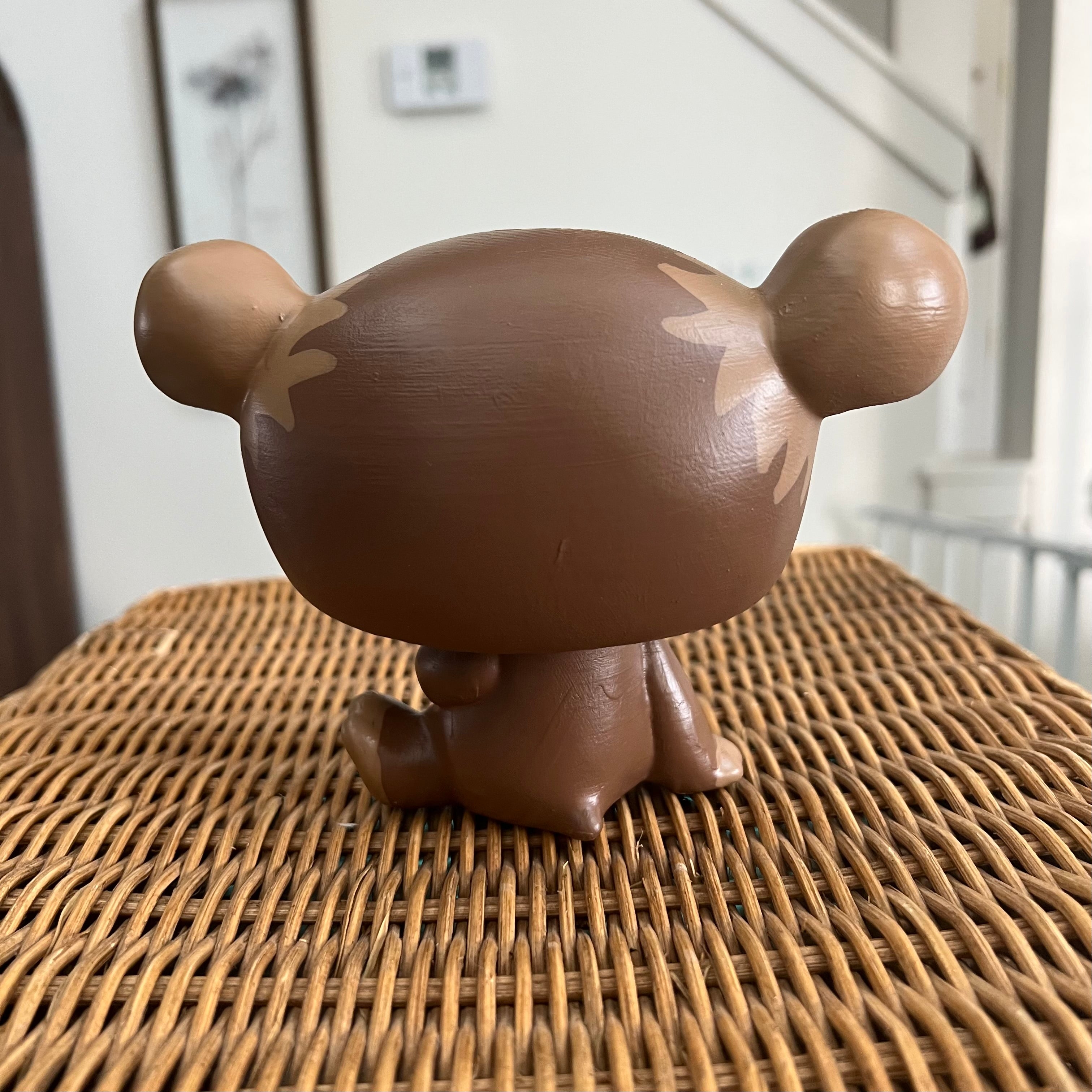 Hand-Painted Jumbo Keepsake Pet- Bear