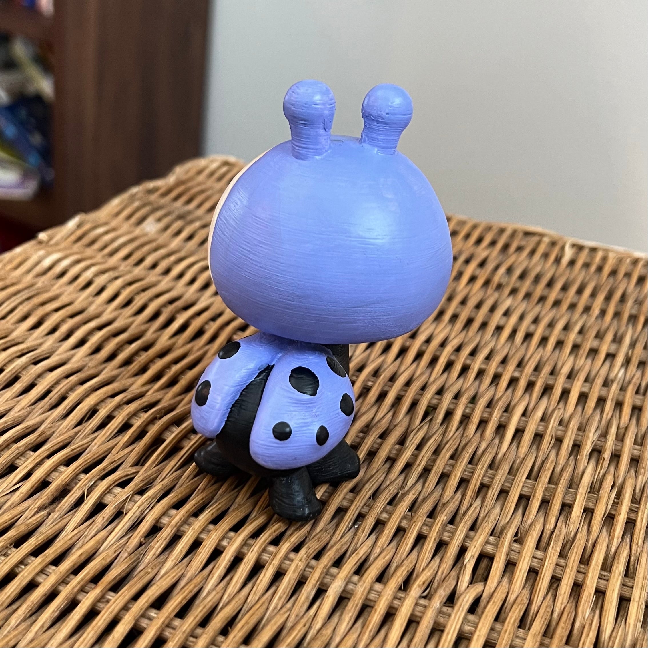 Hand-Painted Jumbo Keepsake Pet - Ladybug