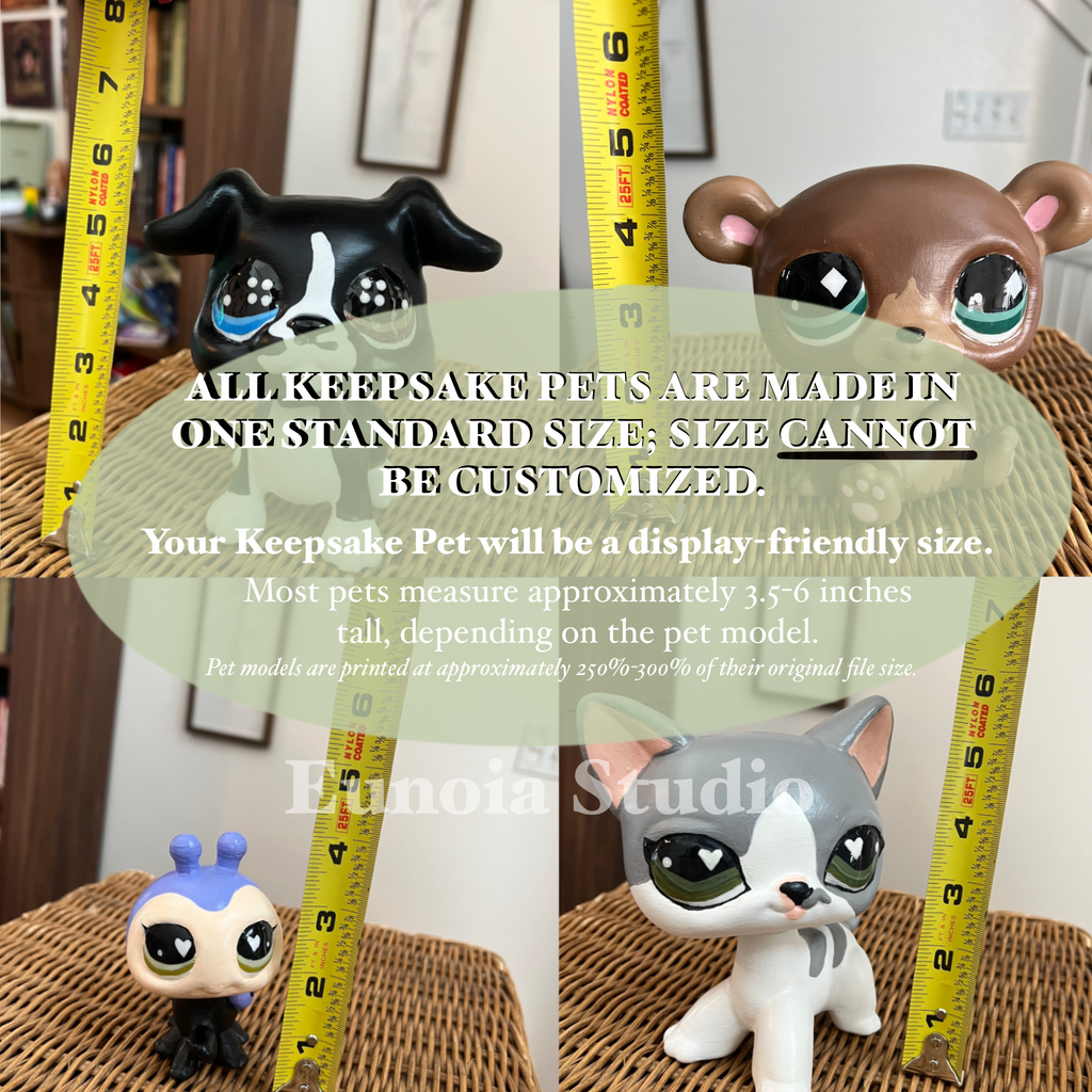 Custom Jumbo Keepsake Pet