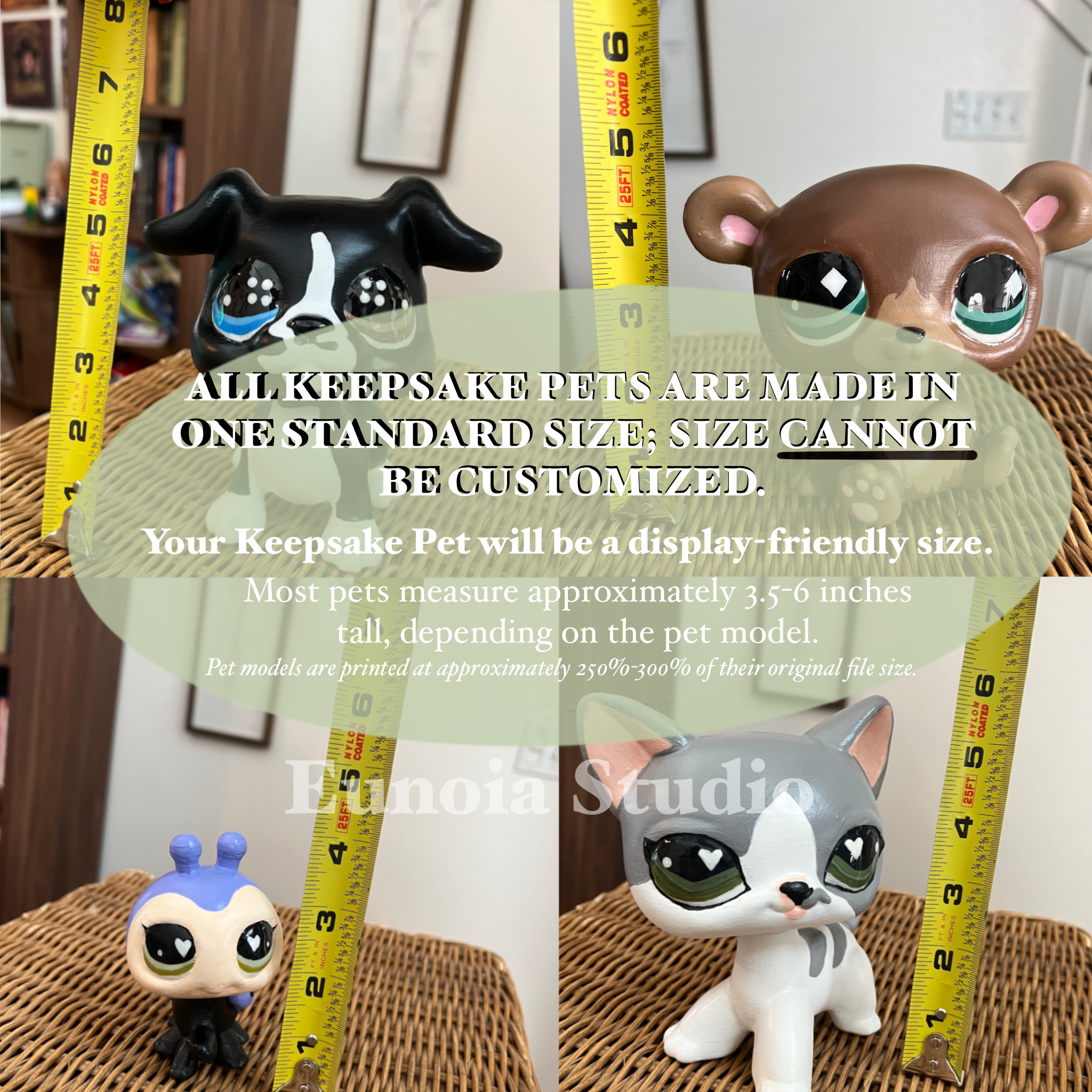 Custom Jumbo Keepsake Pet